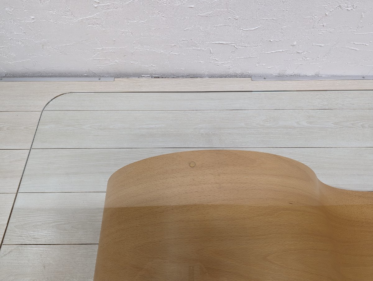 【引き取り限定】 Fiords フィヨルド WAVE TABLE ウェーブテーブル 12万 ガラステーブル センターテーブル リビングテーブル 北欧家具_画像6