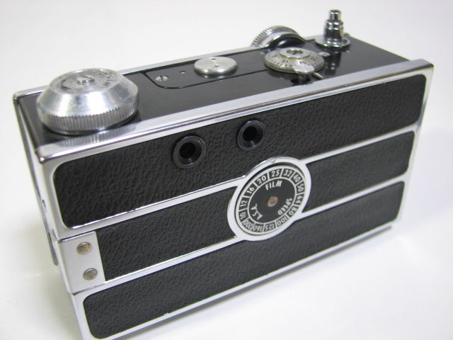 ビンテージ レンジファインダーカメラ アーガス ARGUS C-3 RANGE FINDER CINTAR 50mm F3.5 USA製 レンズ交換可 動作 革ケース_画像3