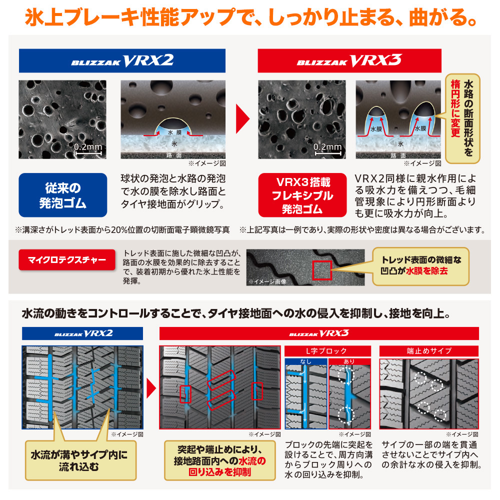 スタッドレスタイヤ ホイール4本セット BADX AMD G-Line SP BRIDGESTONE ブリザック VRX3 185/65R15 デミオ(DJ系)_画像3