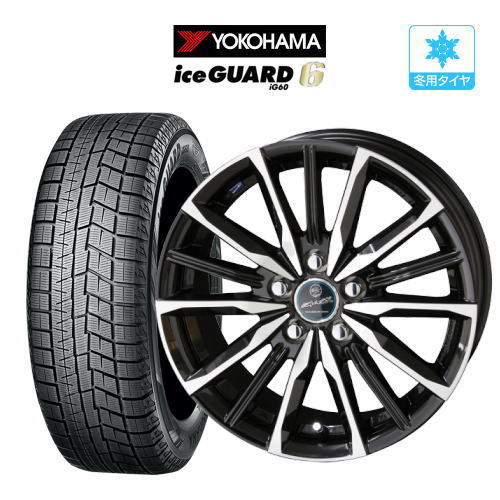 スタッドレスタイヤ ホイール4本セット KYOHO スマック ヴァルキリー YOKOHAMA アイスガード IG60 195/65R15_画像1