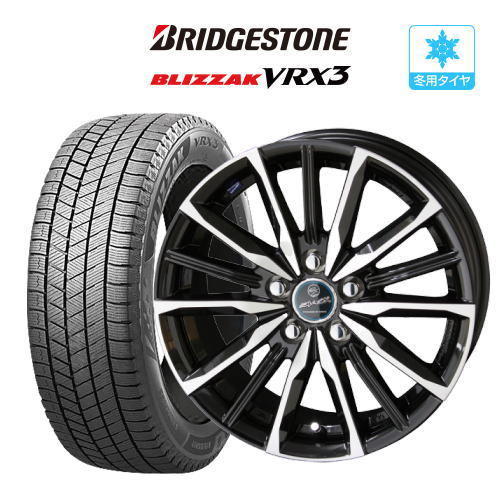 【車種限定】スタッドレス 4本セット KYOHO スマック ヴァルキリー ブリヂストン ブリザック VRX3 205/55R16 86 BRZ_画像1