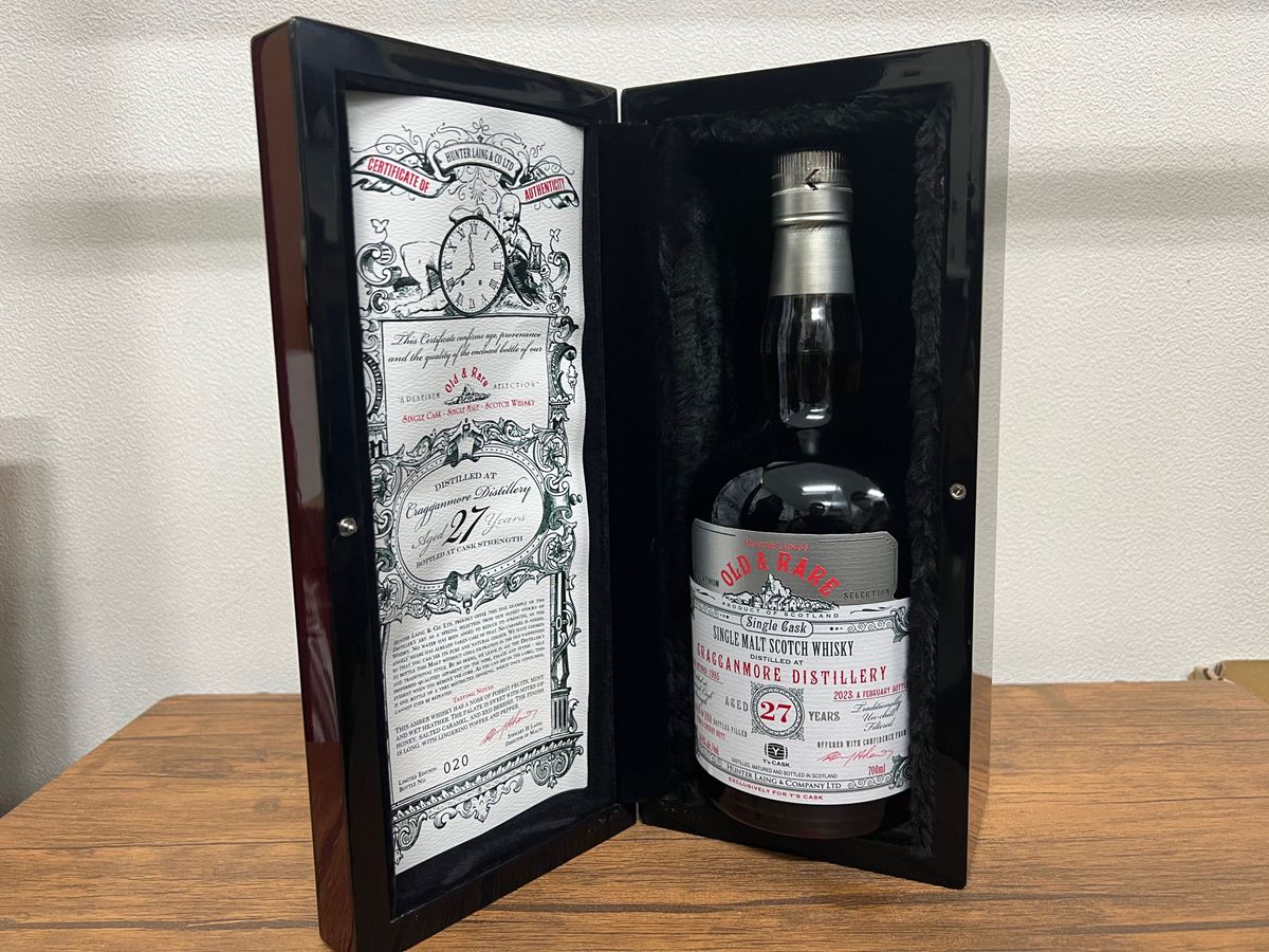 クラガンモア 27年 1995 オールド&レア FOR LM 56 5度 700ml クラガンモア 27年 1995 オールド&レア FOR LM 56 5度 700ml