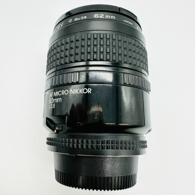 Nikon ニコン AF MICRO NIKKOR 60㎜ 1:2.8 動作未確認 レンズ 一眼カメラ用 内カビあり 保管品 コレクション 62㎜ 趣味 写真 中古品 1451_画像10
