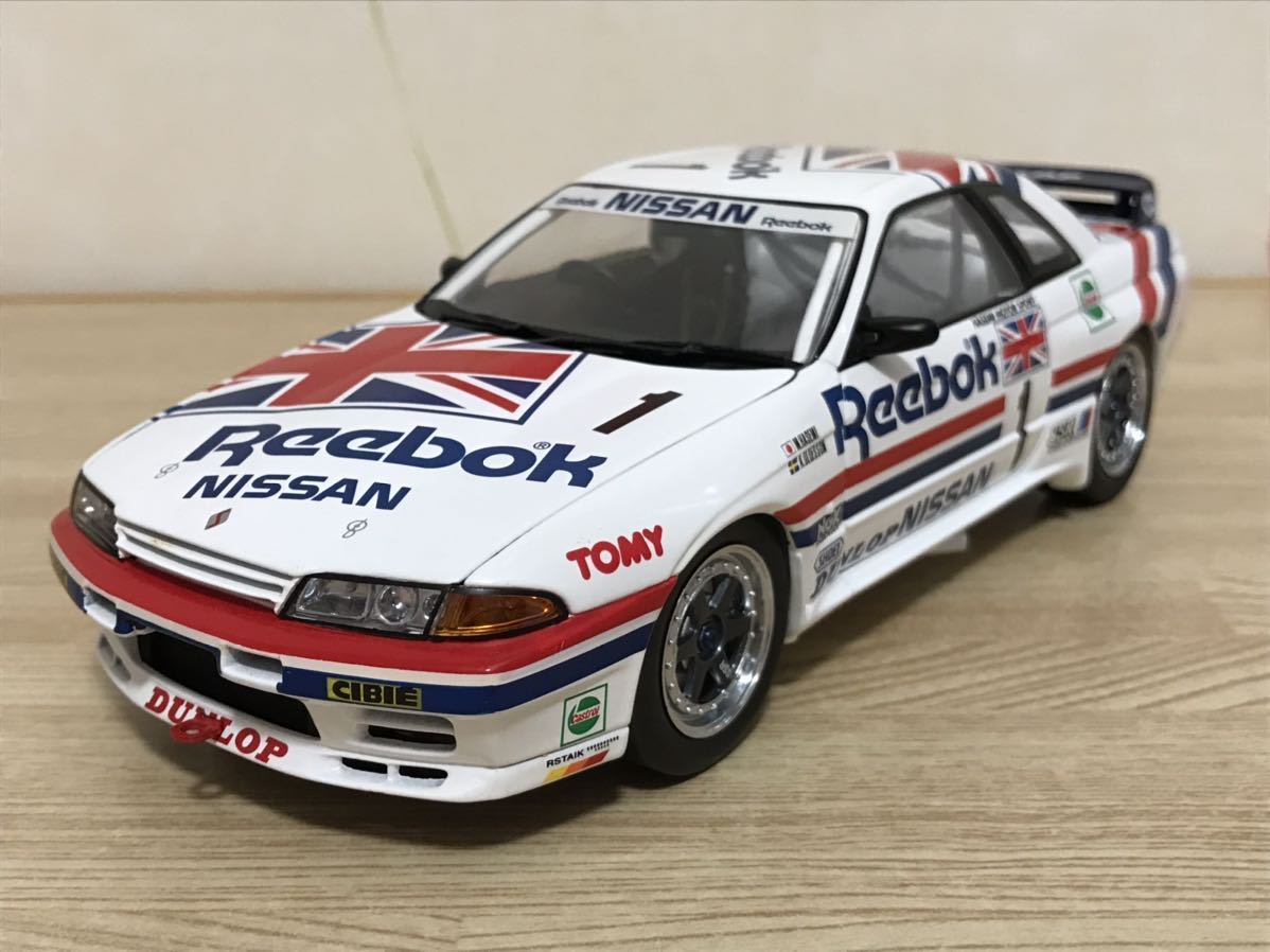 送料無料 1/24 日産 スカイライン GT-R R32 リーボック レース 送料無料 1/24 日産 スカイライン GT-R R32 リーボック レース
