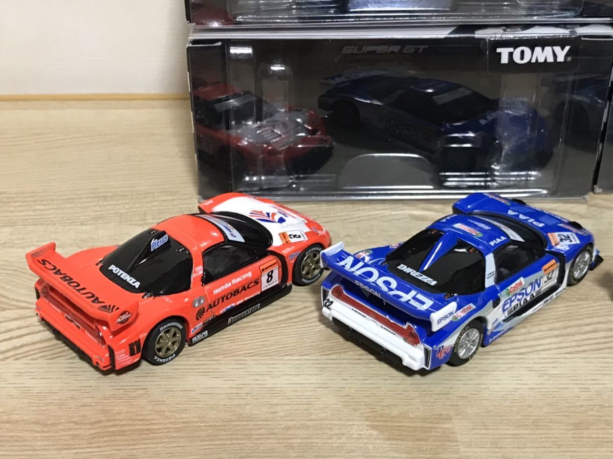 送料無料　トミカリミテッド スーパーGT ホンダ NSX ミニカーセット オートバックス エプソン レイブリック TOMICA LIMITED SUPER GT500_画像4