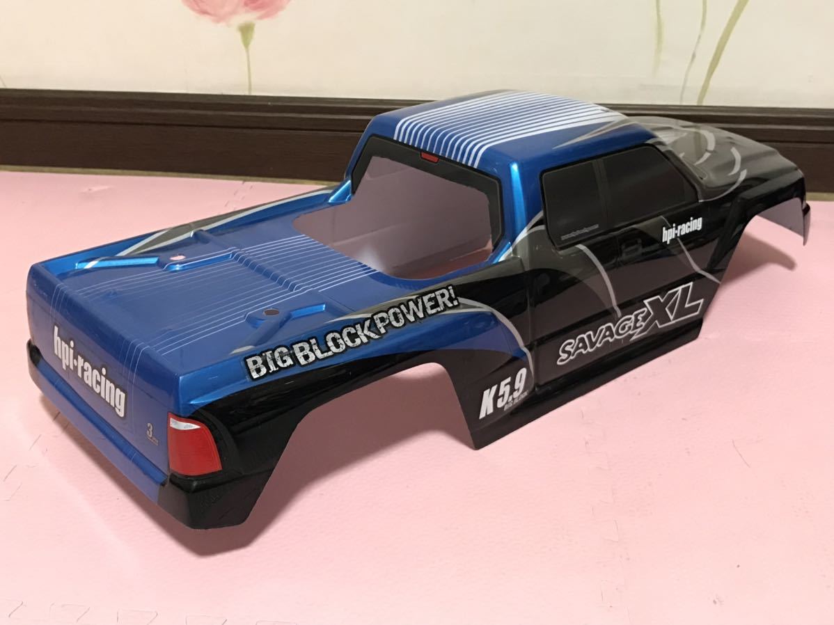 hpi racing サベージ XL ピックアップトラック ラジコンボディ SAVAGE K5.9 BIG BLOCK PICK UP TRUCK_画像5