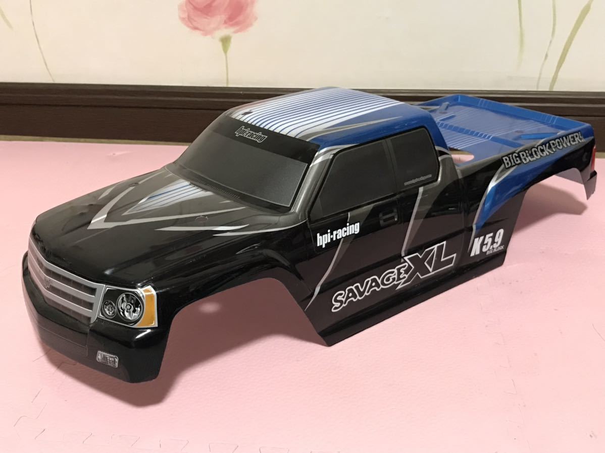 hpi racing サベージ XL ピックアップトラック ラジコンボディ SAVAGE K5.9 BIG BLOCK PICK UP TRUCK_画像3