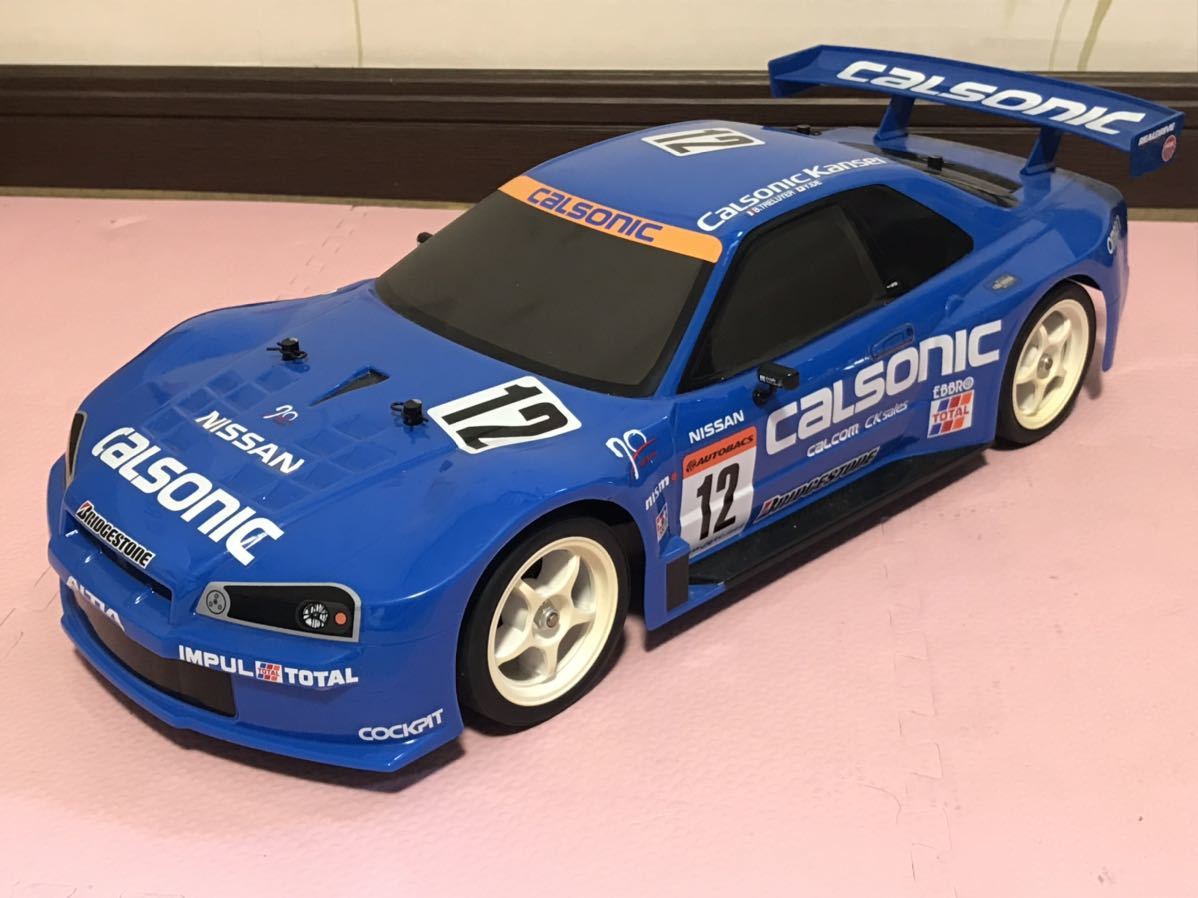 TAMIYA(タミヤ) ラジコン 1/10 カルソニック スカイラインGT-R TAMIYA(タミヤ) ラジコン 1/10 カルソニック スカイラインGT-R