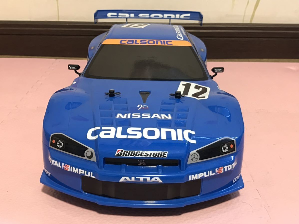 送料無料 未走行 1/10 タミヤ スカイライン GT-R R34 送料無料 未走行 1/10 タミヤ スカイライン GT-R R34
