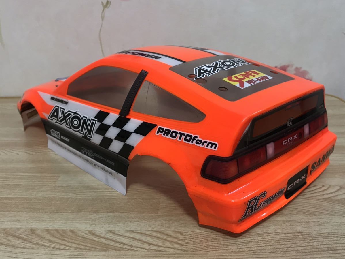 送料無料　Mシャーシ用　ホンダ　CR-X レーシングカラー　ラジコンボディ　ABC HOBBY HONDA ジムカーナ RACING