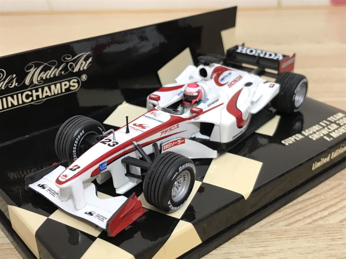 送料無料　1/43 スーパーアグリ F1 チーム ショーカー フォーミュラーカー ミニカー ミニチャンプス MINICHAMPS SUPER AGURI TEAM SHOWCAR_画像1