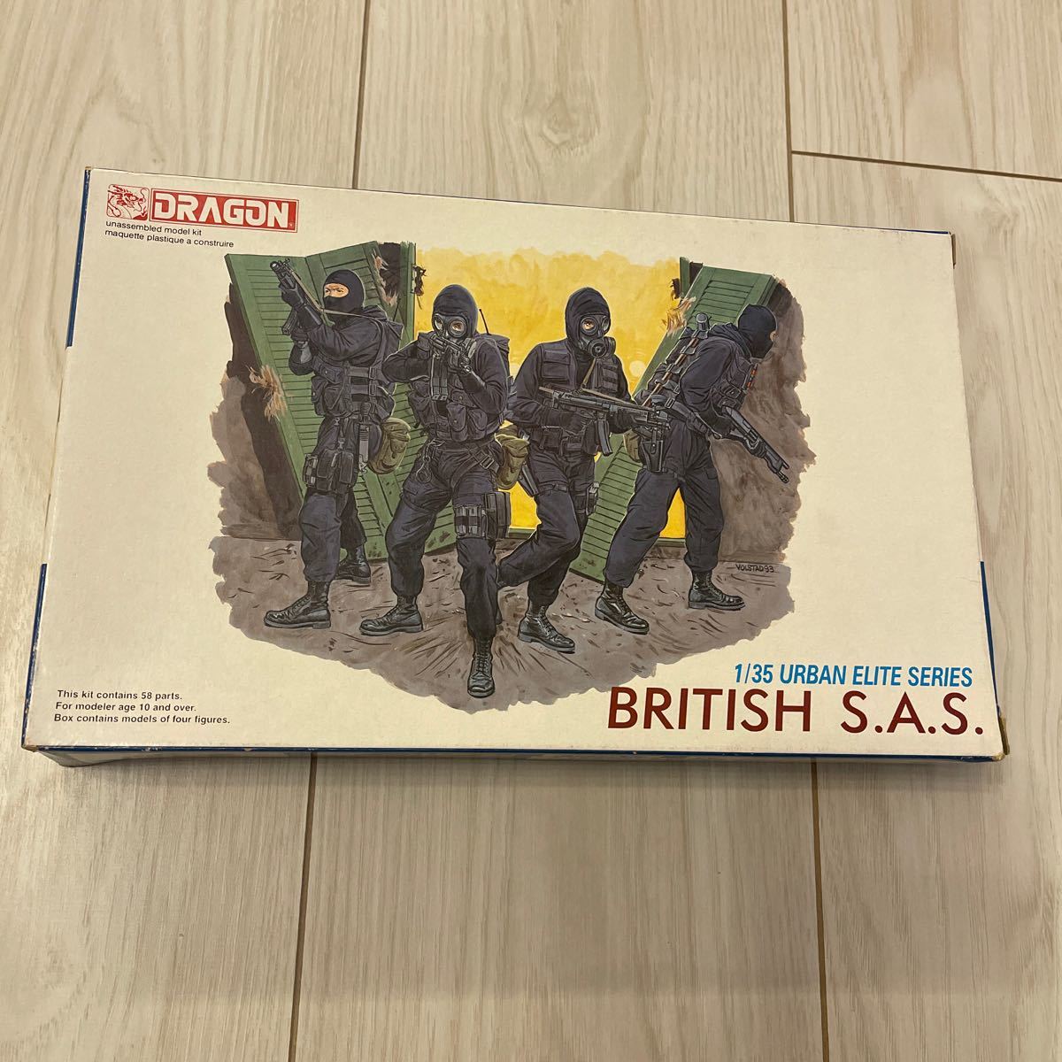 1/35 DRAGON 6501 現用　BRITISH S.A.S. ドラゴン イギリス軍 特殊空挺部隊 特殊部隊_画像1