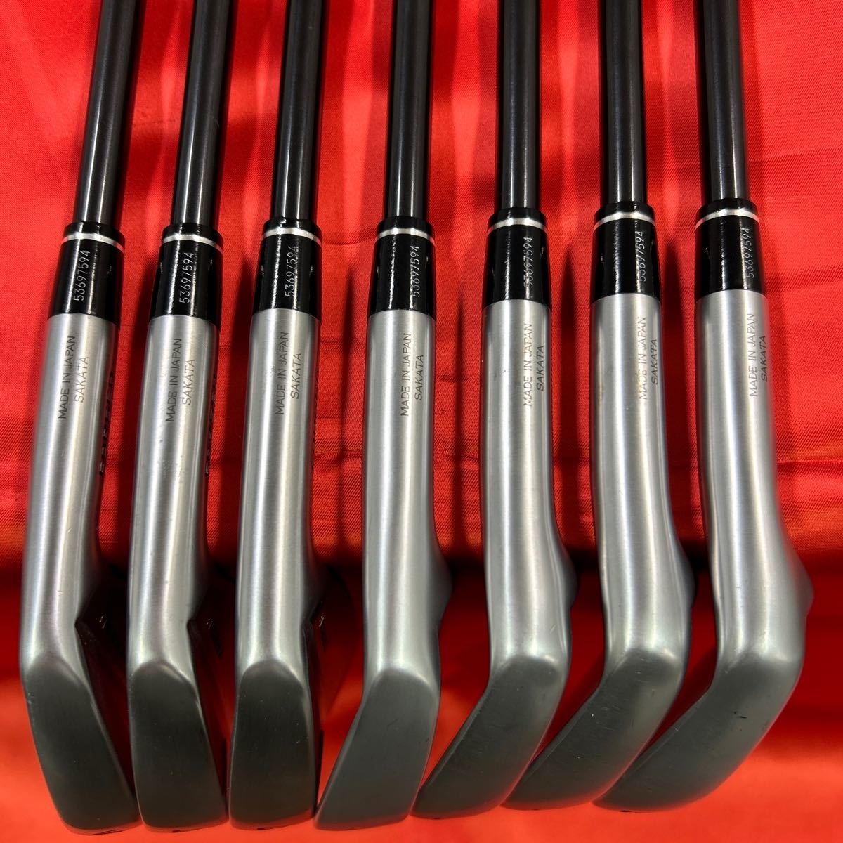 中古美品　HONMA ホンマ ツアーワールド WORLD TR20B VIZARD IB-WF 100 X 4-10 7本セット_画像3