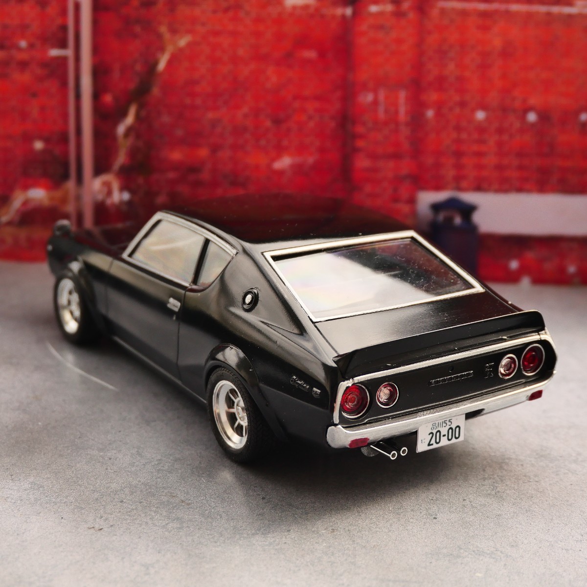  postage included Fujimi Nissan Skyline 2000GT-R assembly ending plastic model junk 