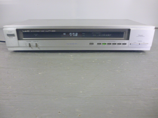 889866 Lo-D low ti- Hitachi FT-4500 stereo tuner 