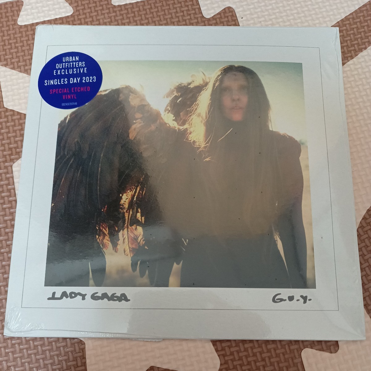 Lady Gaga レディーガガ G.U.Y. GUY UO Limited 7' Single Vinyl LP レコード Artpop US盤_画像1