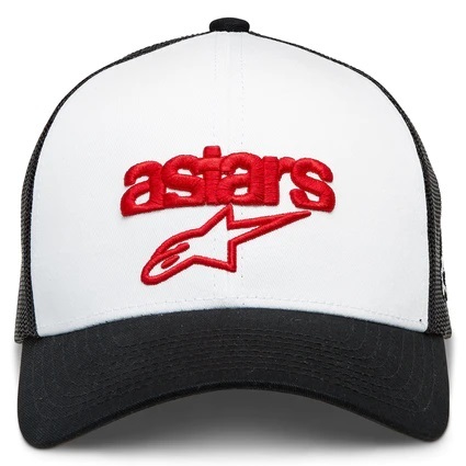 Alpinestars Pedigree Hat White/Black キャップ ワンサイズ アルパインスター 帽子の画像2