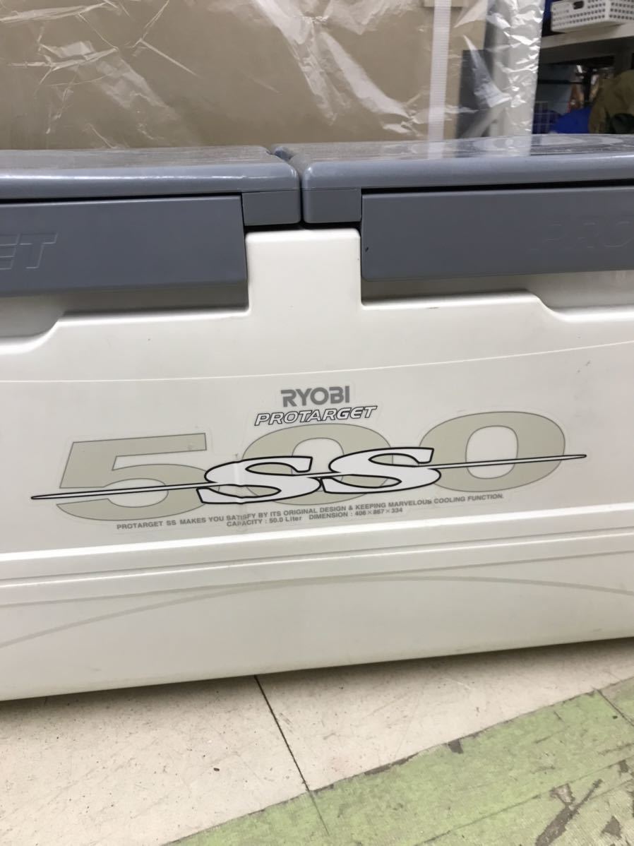 RYOBI PORTARGET SS500 プロターゲット　クーラーボックス 大型　リョービ 釣り道具　容量50L 406×867×334mm_画像4