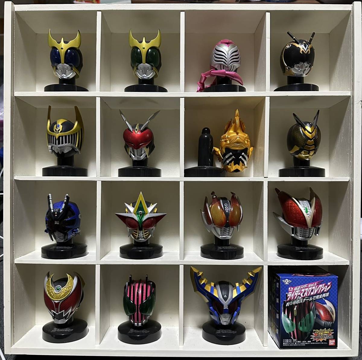 BANDAI 仮面ライダー　ライダーマスクコレクション　vol.6 15体+シークレット　フルコンプ
