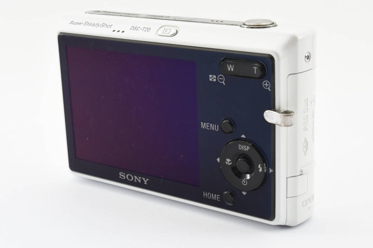 ★実用品★ SONY ソニー Cyber-Shot DSC-T20 コンパクトデジタルカメラ CCDカメラ #1042_画像5