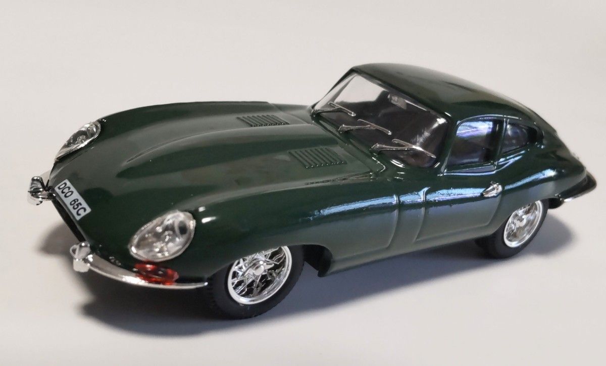 1/43 MODEL box JAGUAR E  COUPE 8440　MADE IN ITALY