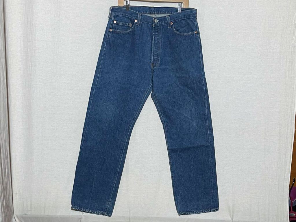 【80s Levi's 501】リーバイス ジーンズ デニム パンツ 内股シングル ハチマル 36×30 USA製 アメリカ ヴィンテージ ビンテージ_画像1