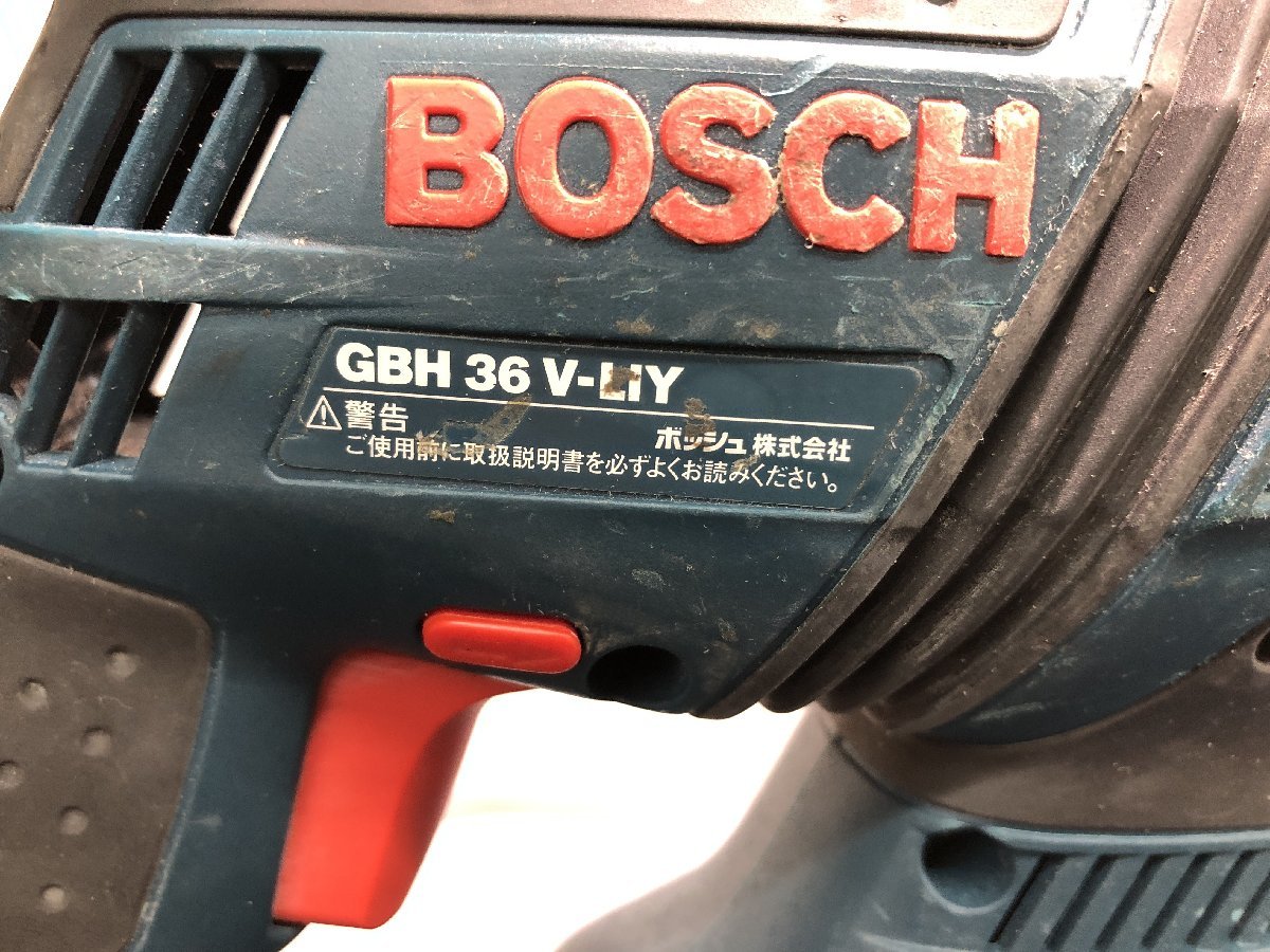  secondhand goods power tool BOSCH Bosch battery hammer drill GBH36V-ECYJ2 battery attaching navy blue kli drill 36V SDS plus ITFQ76OVZU6P