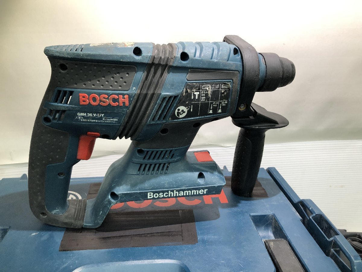 secondhand goods power tool BOSCH Bosch battery hammer drill GBH36V-ECYJ2 battery attaching navy blue kli drill 36V SDS plus ITFQ76OVZU6P