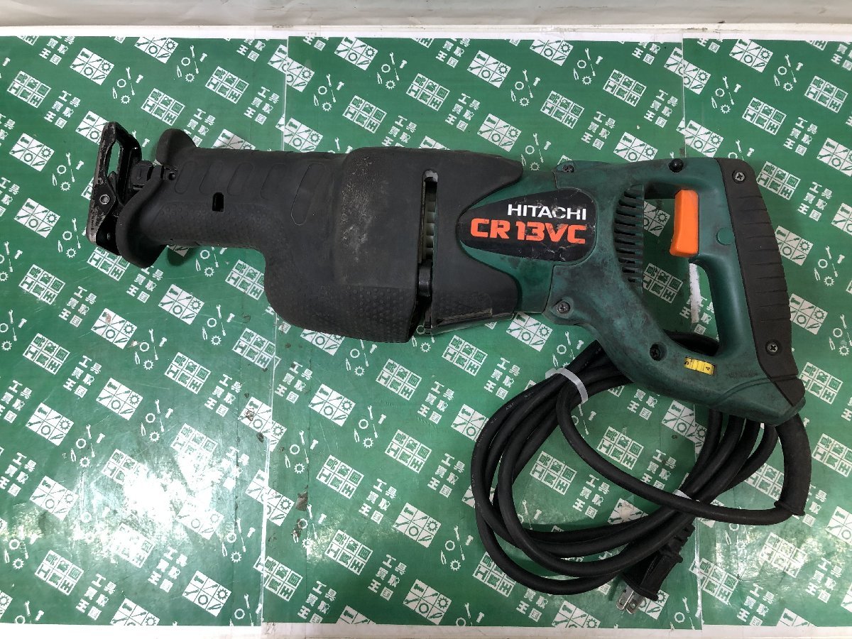 中古品 電動工具 ★HiKOKI(日立工機) 130㎜電子セーバソー CR13VC 切断 ITZP2QENGE98_画像2