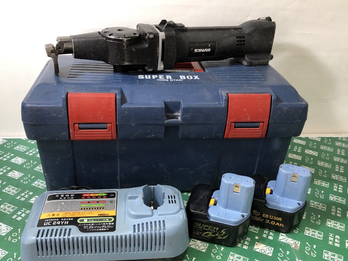 中古品 電動工具 SANWA サンワ コードレス ダクトシャー SD-12 中古品 電動工具 SANWA サンワ コードレス ダクトシャー SD-12