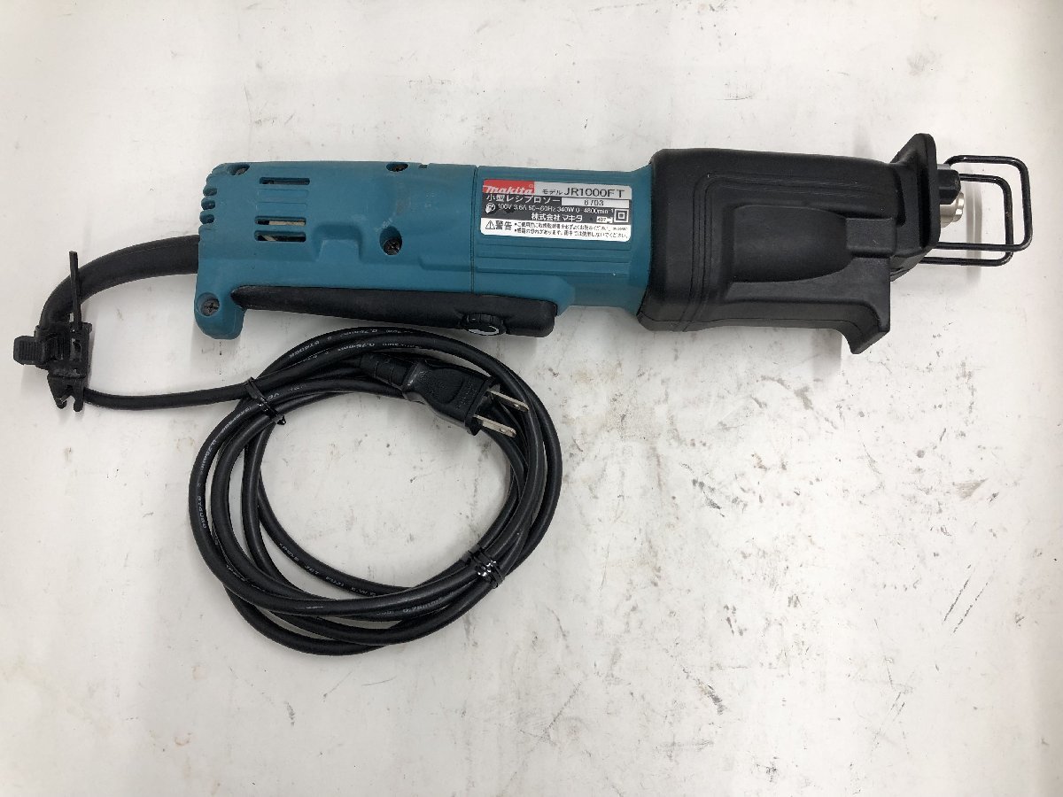 中古品 電動工具 makita マキタ 100V 小型レシプロソー JR1000FTK Bタイプ 切断 解体 電機ノコギリ 電動ノコギリ ITLITP4T91WY_画像3