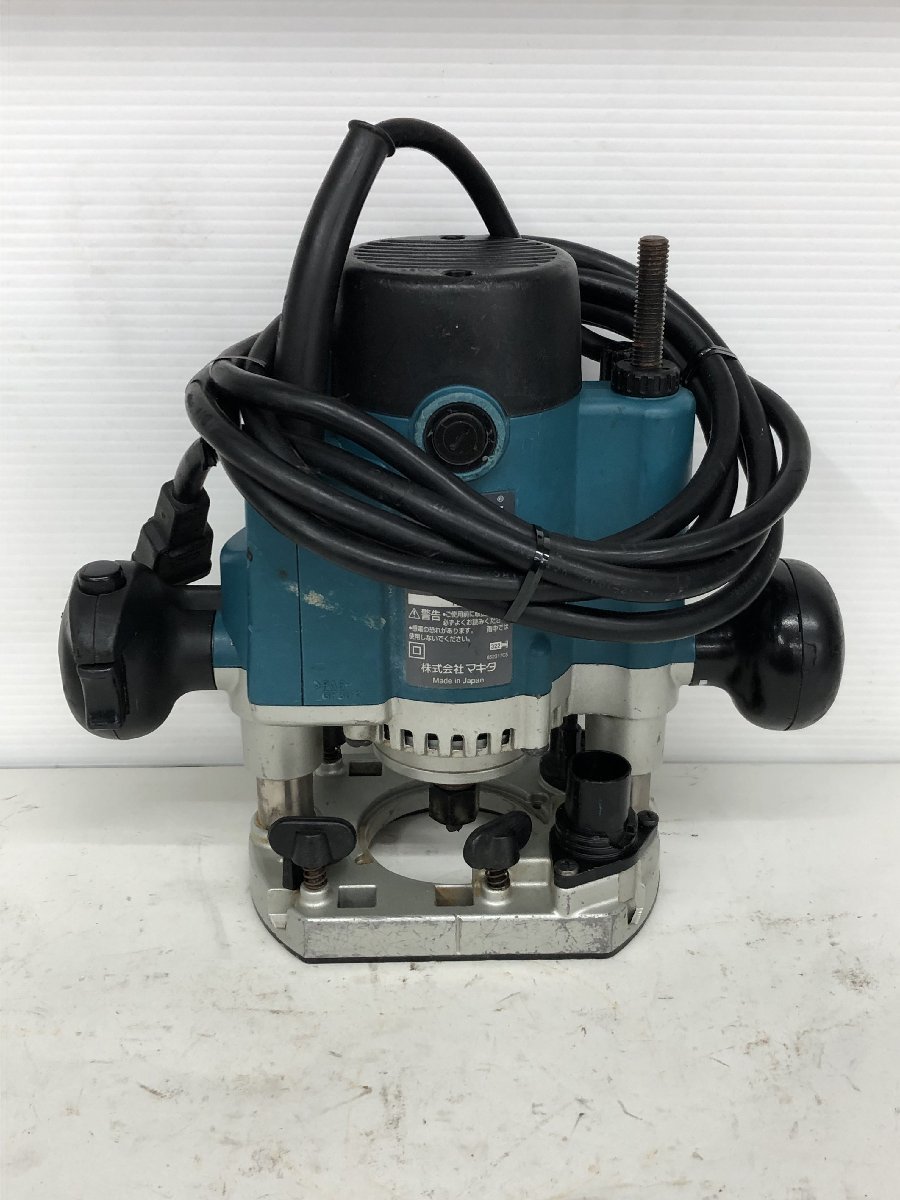 中古品 電動工具 ★マキタ(makita) 面取り ホゾつくり 溝切りルータ 8mm RP0910 ITCUMFGH0AH0_画像2