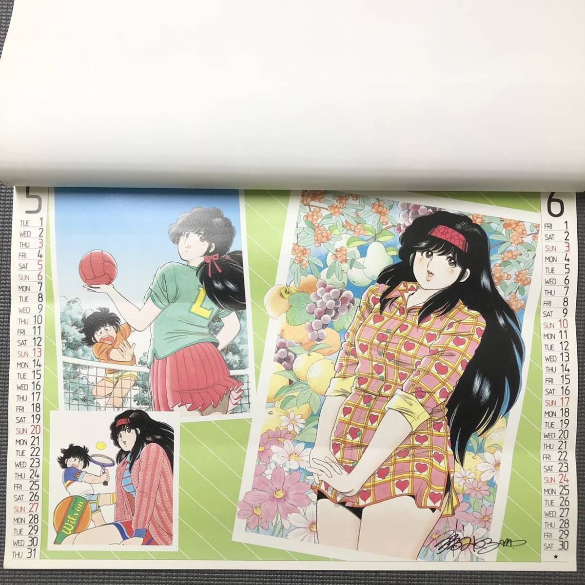 イベント当選品 三浦みつる『THE かぼちゃワイン』直筆サイン入りカレンダー_画像4