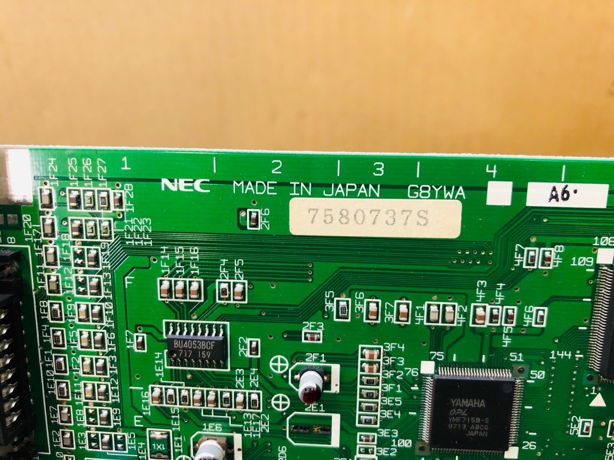 NEC PC-9821 V200 звук панель G8YWA