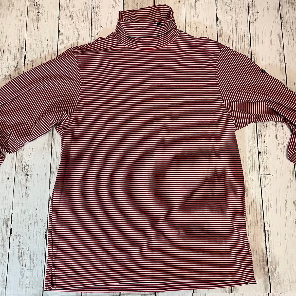 美品 BURBERRY バーバリー ゴルフ ボーダー カットソー 美品 BURBERRY バーバリー ゴルフ ボーダー カットソー