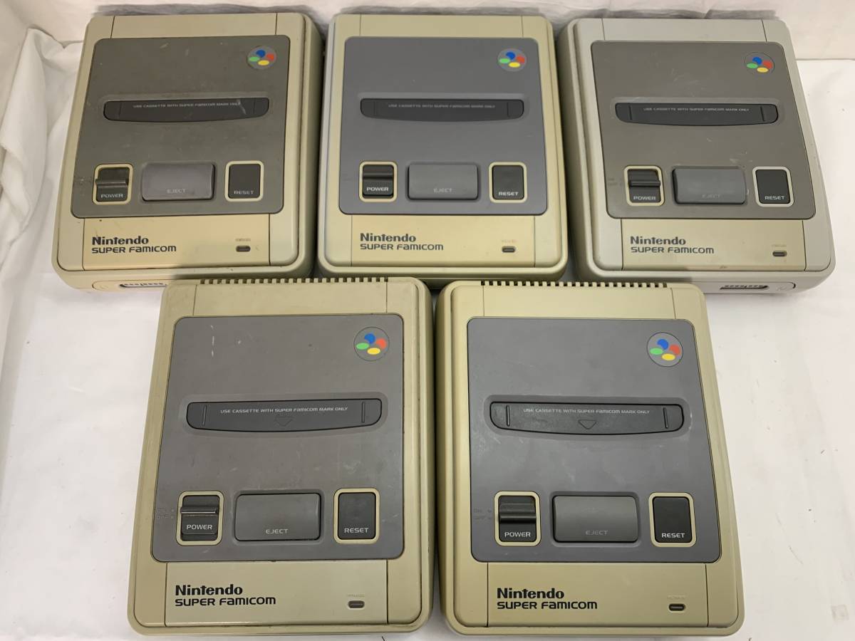 K137K◇43◇【 ジャンク 】 レトロゲーム Nintendo 本体 スーパーファミコン ファミコン Nintendo64_画像4