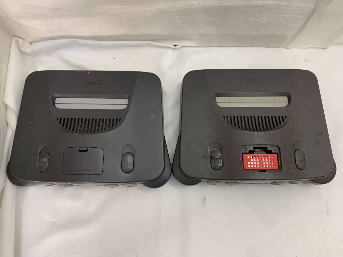 K137K◇43◇【 ジャンク 】 レトロゲーム Nintendo 本体 スーパーファミコン ファミコン Nintendo64_画像3