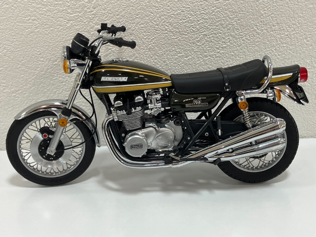 【N69096】マイルストーン ウィッツ Wits 1:12 KAWASAKI ZⅡ A キャンディトーンイエロー 中古品 現状品 詳細不明 ジャンク品_画像2