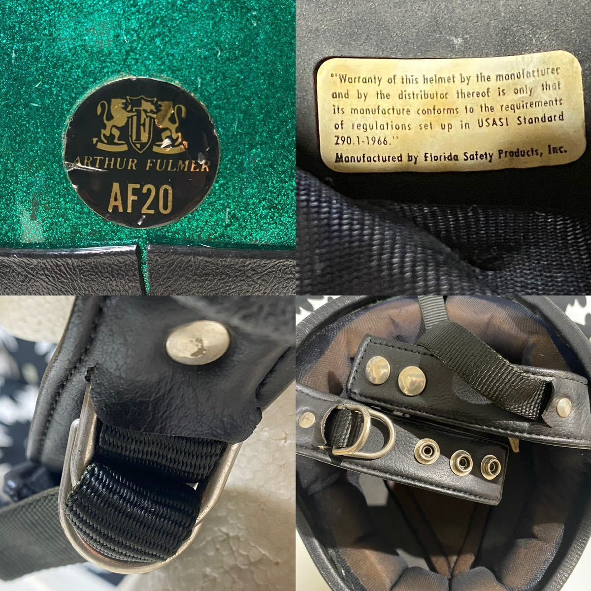 ARTHUR FULMER Arthur full ma-AF20 most the first period 60*s vintage helmet AF40 Buco BELL MCHAL shovel panhead iron Harley 