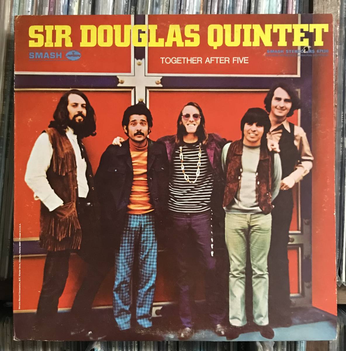 Sir Douglas Quintet / Together After Five LP USオリジナル盤 Doug Sahm ダグサム　_画像1