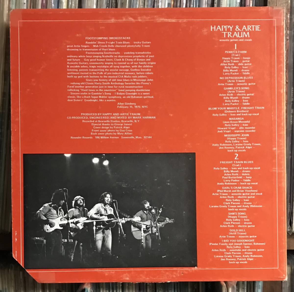 Happy & Artie Traum / Hard Times In The Country LP USオリジナル盤 ウッドストック_画像2