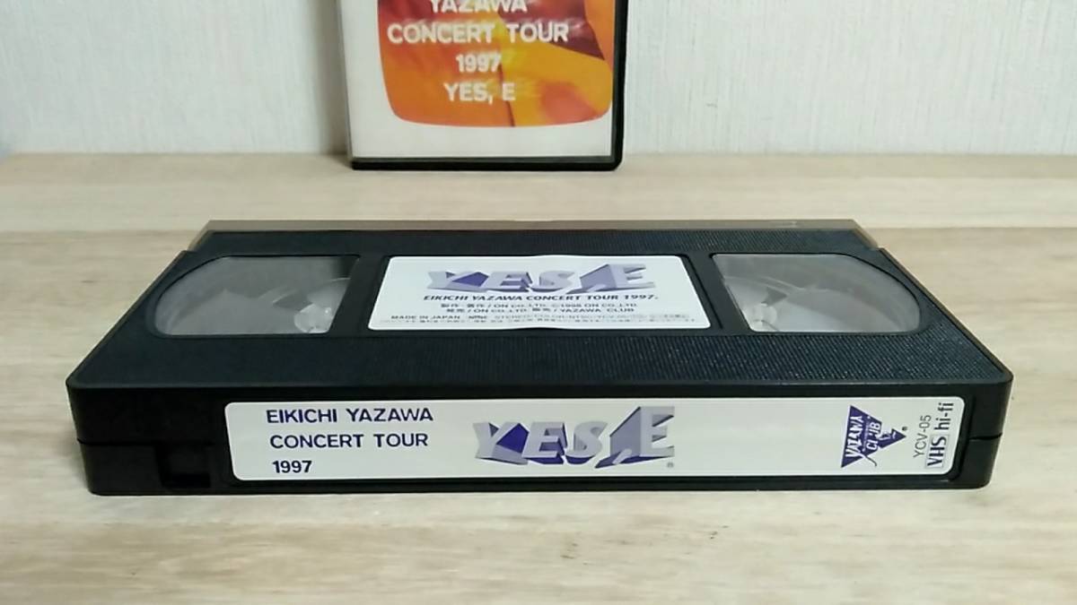 [m12679y k] 矢沢永吉 VHSビデオテープ Concert Tour 1997 YES,Eの画像6