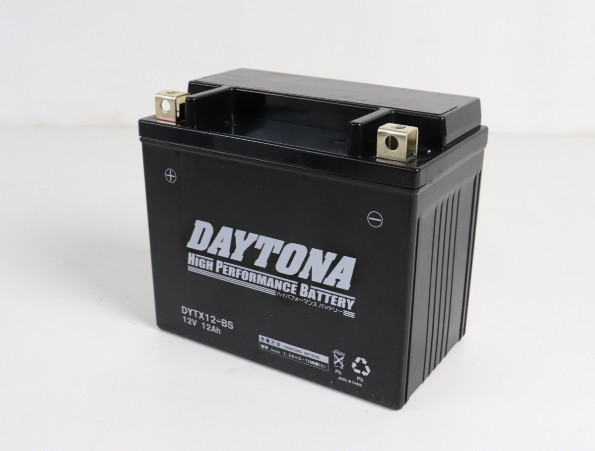 【動作未確認】DAYTONA DYTX 12-BS デイトナ オートバイク用 バッテリー 説明書付き バイク 整備 004JJHJH32_画像4