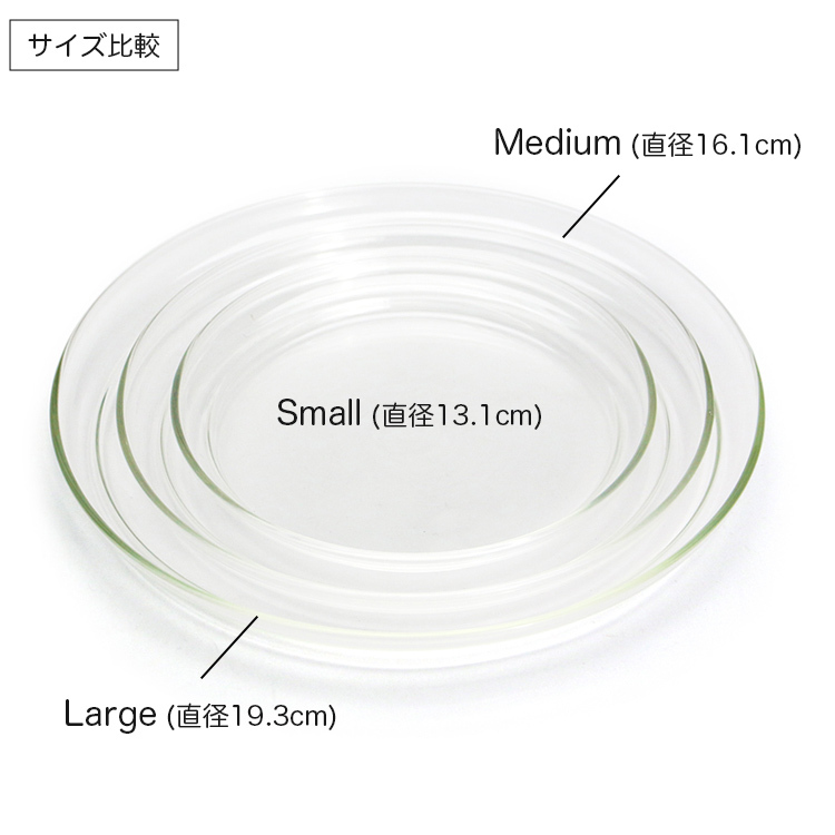 皿 Trendglas-Jena Glass Plate S トレンドグラスイエナ グラスプレート S 直径13cm ガラス製 耐_画像6