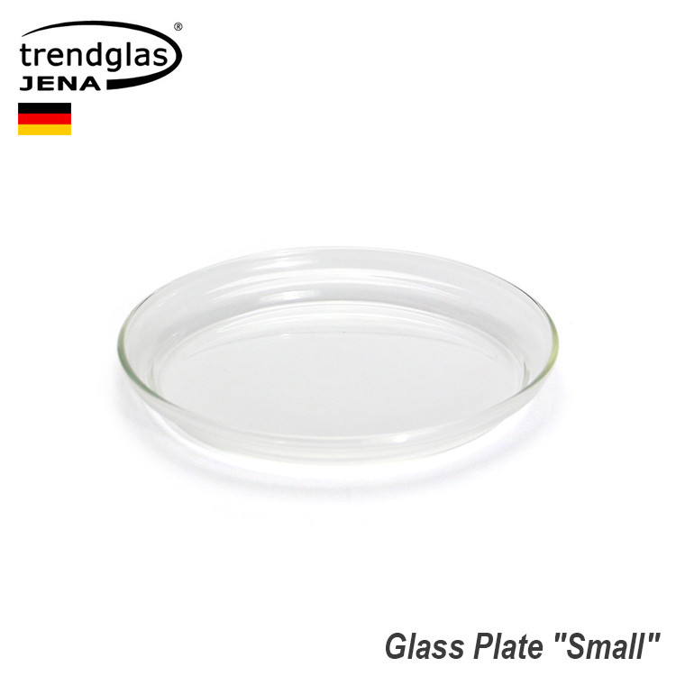 皿 Trendglas-Jena Glass Plate S トレンドグラスイエナ グラスプレート S 直径13cm ガラス製 耐_画像1