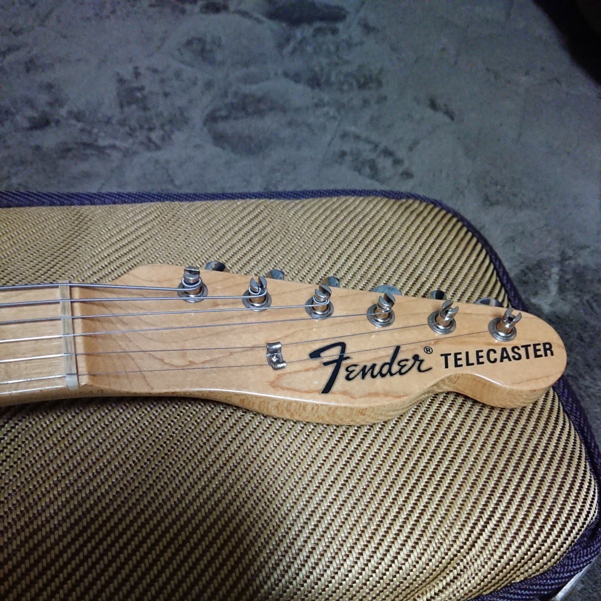 エレキギター Fender Japan Telecaster thinline maho _画像2