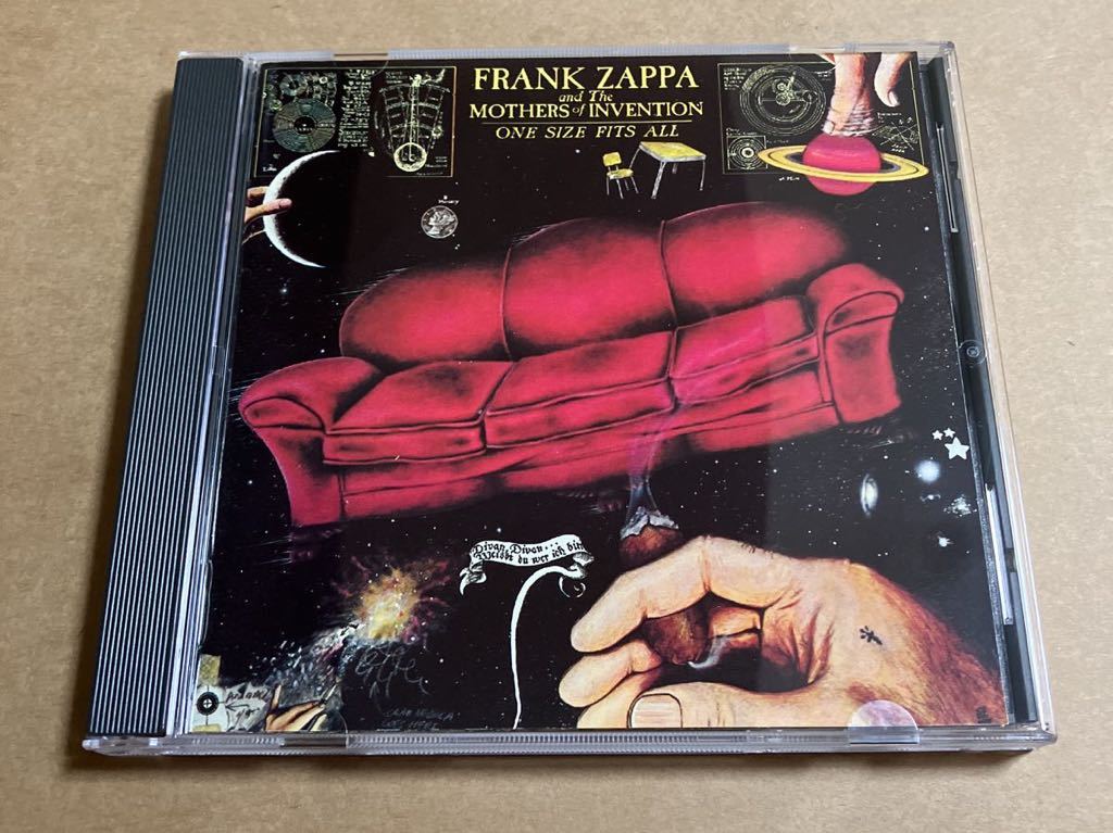 CD FRANK ZAPPA AND THE MOTHERS OF INVENTION / ONE SIDE FITS ALL RCD10095 フランク・ザッパ US盤 RYKO 盤面キズ多いの画像1