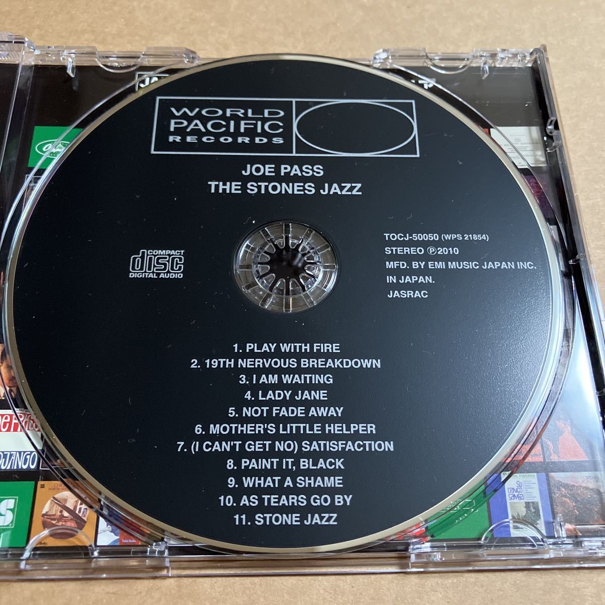 CD JOE PASS / ストーンズ・ジャズ TOCJ50050 ジョー・パス THE STONE JAZZ ローリング・ストーンズの画像3