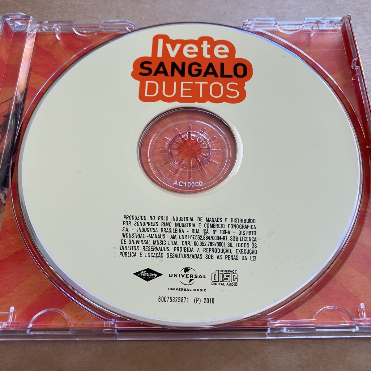 CD IVETE SANGALO / DUETOS 60075325871 イヴェッチ・サンガロ_画像3