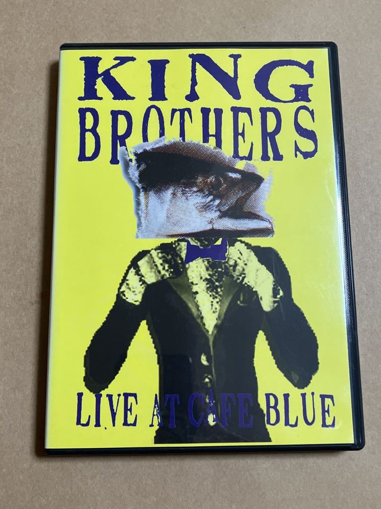 DVD KING BROTHERS / LIVE AT CAFE BLUE UKDV1112 キングブラザーズ 背に日焼け ライナー傷みあり_画像1